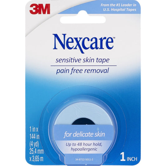 Nexcare Sensitive Skin Tape 1 inch Wide